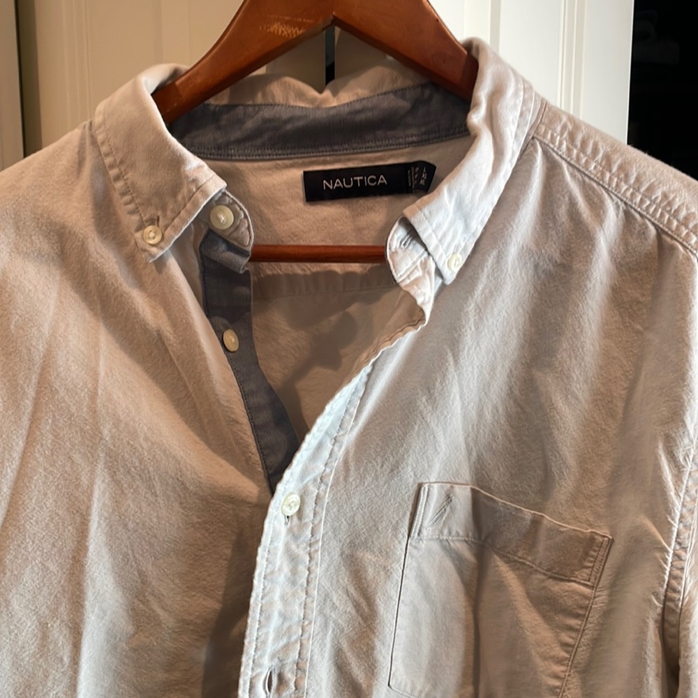 Men’s Nautical beach button down